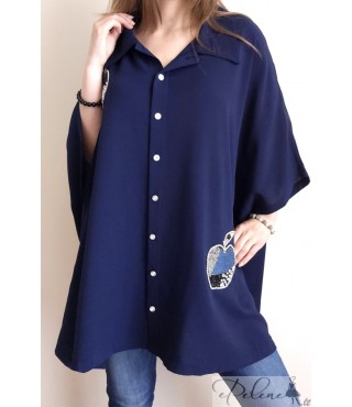 Nauja DW oversize palaidinė su obuoliukais